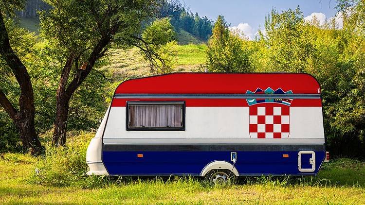 Croatia, caravan