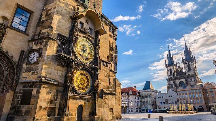 Plaza de la Ciudad Vieja en Praga