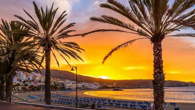 Playa Las Vistas en Tenerife