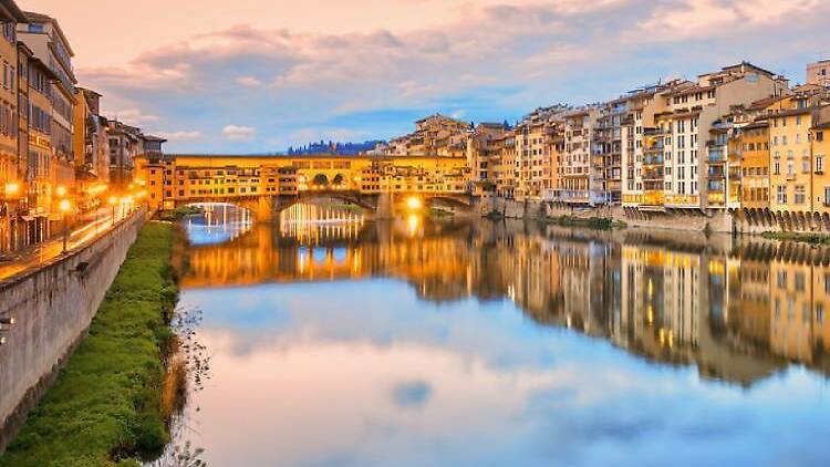 Ponte Vecchio en Florencia 