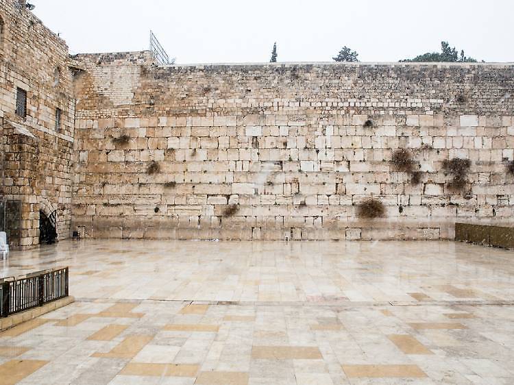 Muro de las Lamentaciones en Jerusalén 