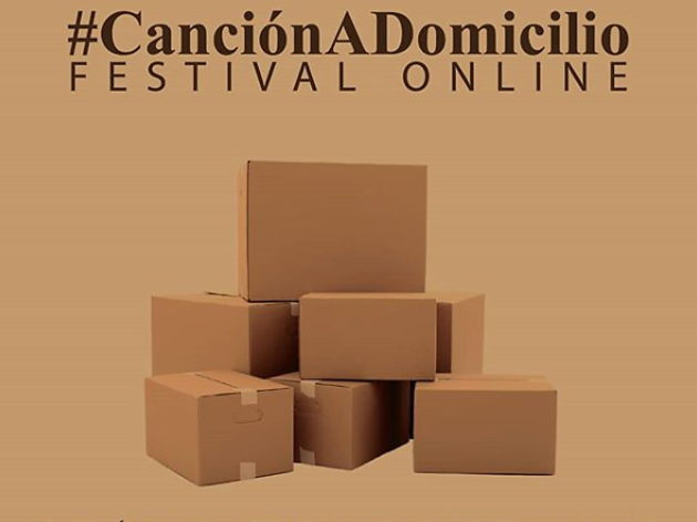 Canción a domicilio festival de música online