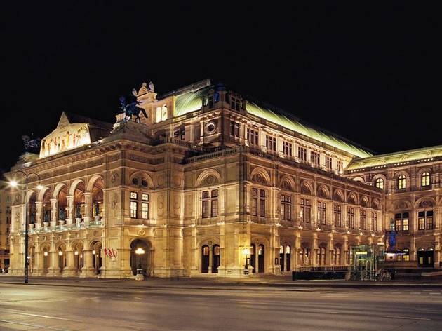 Ópera Estatal de Viena Ópera Estatal de Viena, Vista exterior