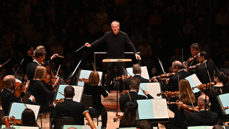 Russian Roots:The LSO conducted by Gianandrea Noseda (their Principal Guest Conductor) perform Balakirev art Casella: Islamey and Shostakovitch: Symphony No 1 in the Barbican Hall on Thursday 28 Mar. 2019.Photo by Mark Allan/BBC