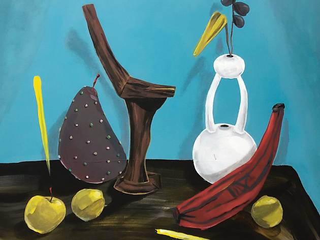 Dinner Table Decor, painting, Amy Maria Tong Amy Maria Tong painting