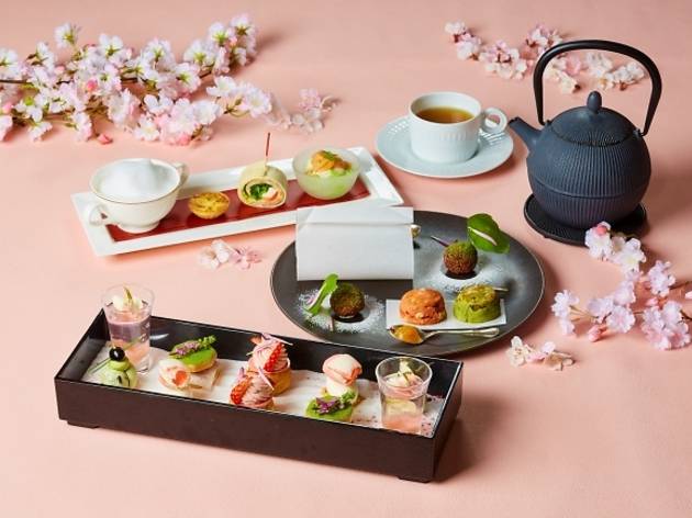 O-hanami アフタヌーンティー インターコンチネンタル東京ベイ