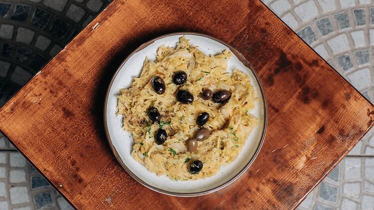 Restaurante, Taberna Sal Grosso, Bacalhau à Brás