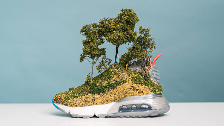 Celebrate Air Max Day With Sneaker Art Installations By Local Creatives