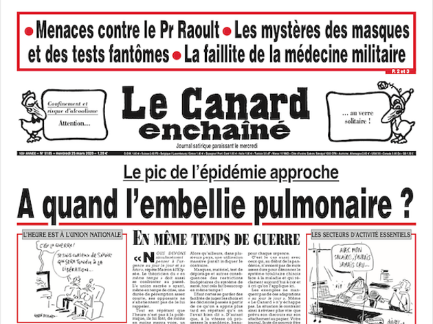 Pour la première fois de son histoire, Le Canard enchaîné est disponible en ligne ! Le Canard Enchaîné