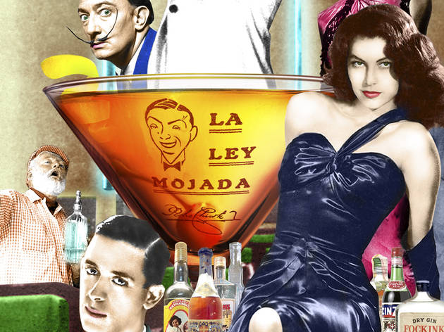 Madrid oculto: Los secretos de Chicote Collage de Amaya Lalanda