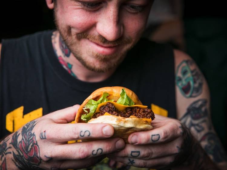 Mary’s has opened a rooftop burger bar