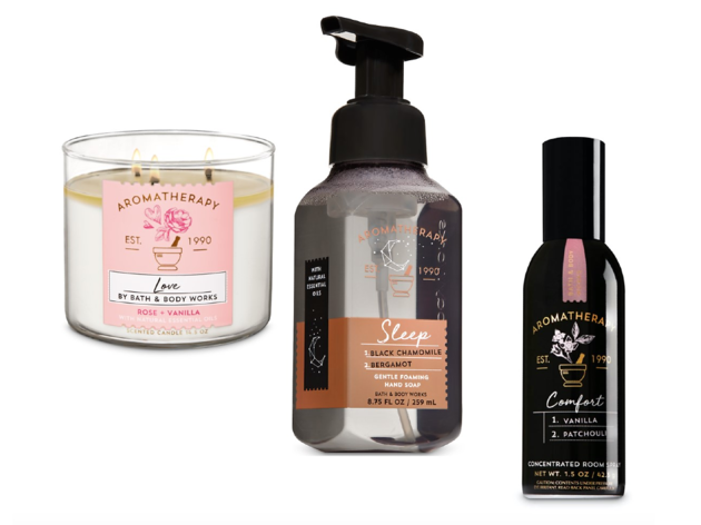 Té Forte Velas y aromatizantes Cortesía Bath & Body Works