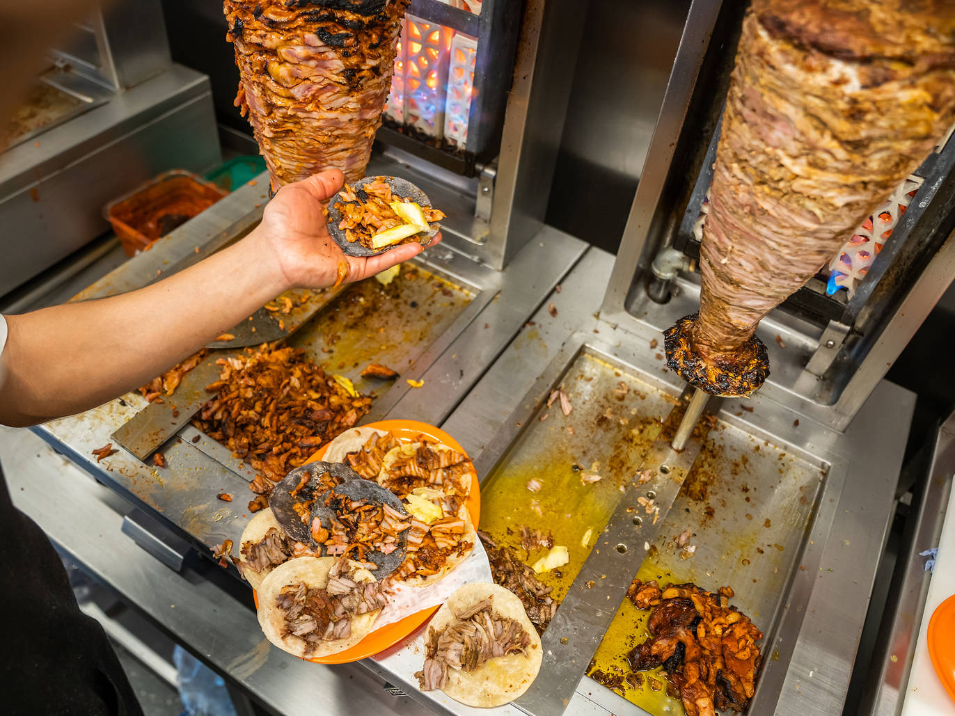 Tacos al pastor de la Ciudad de México