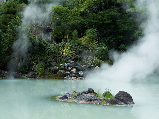 An onsen in Japan An onsen in Japan