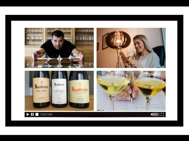 Soalheiro - Provas comentadas O kit de prova inclui três vinhos, mas não só