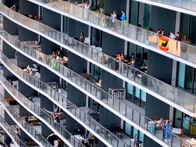 People in Miami are throwing all kinds of balcony parties People in Miami are throwing all kinds of balcony parties