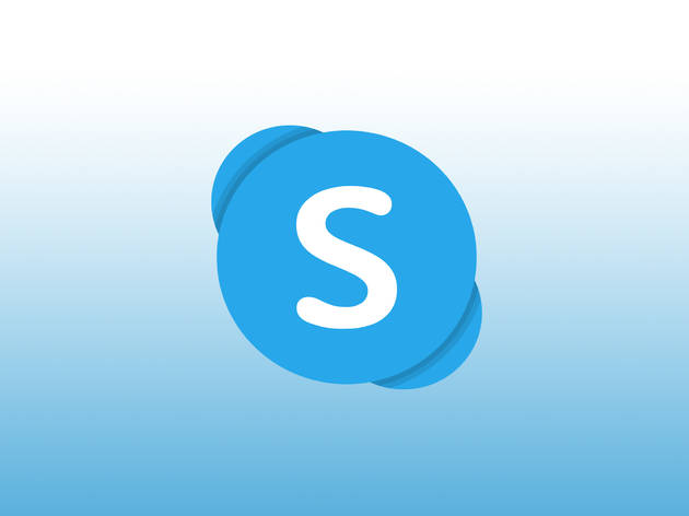 Icon for video call app Skype Icon for video call app Skype