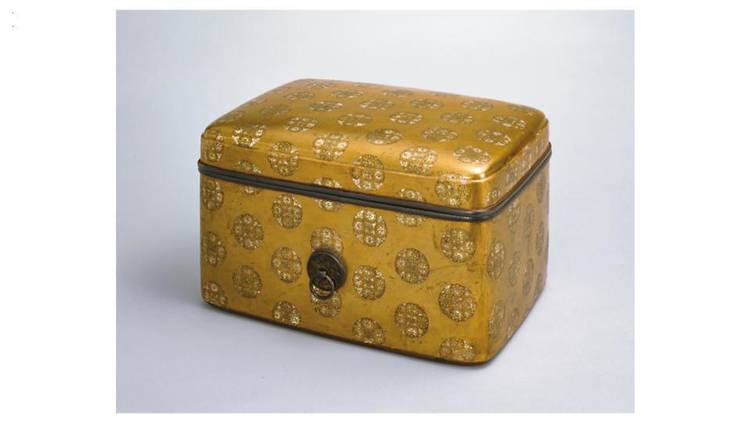 国宝　浮線綾螺鈿蒔絵手箱　 一合　鎌倉時代　13世紀　サントリー美術館