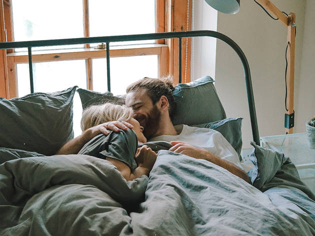 Couple in bed Couple in bed
