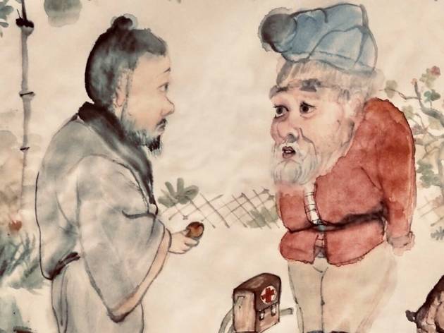 Li Jin ink painting Spring 2020 Li Jin ink painting Spring 2020