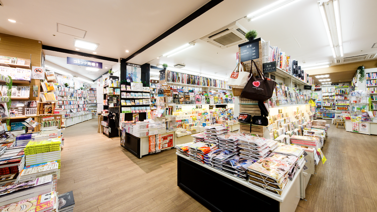 Be surrounded by books round the clock at Yamashita Bookstore