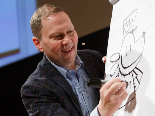 Drawing lessons with Dav Pilkey Drawing lessons with Dav Pilkey