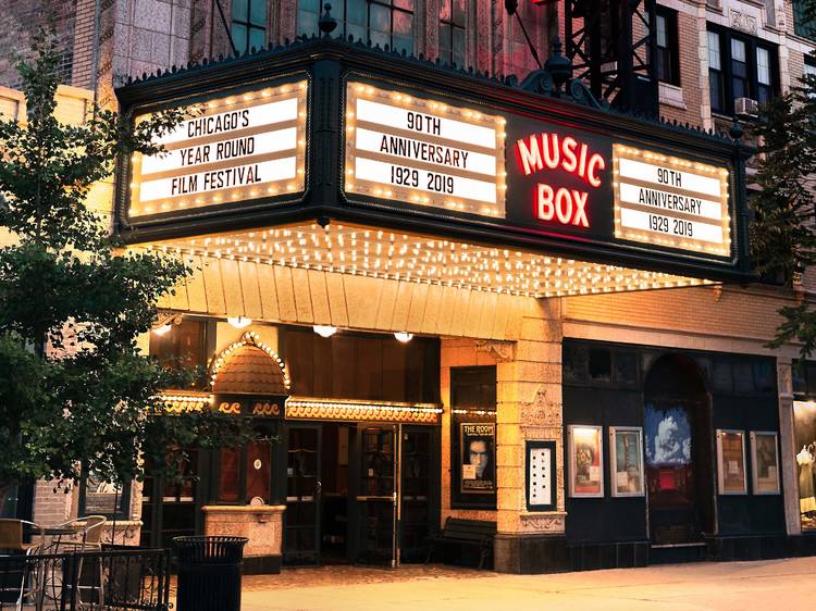 Have a cinematic evening at the Music Box Theatre