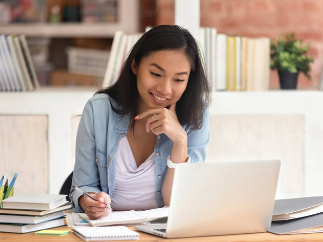 Woman on laptop