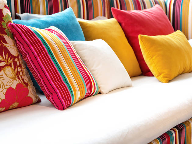 Cojines de colores interiorismo Feng Shui Cojines de colores interiorismo Feng Shui