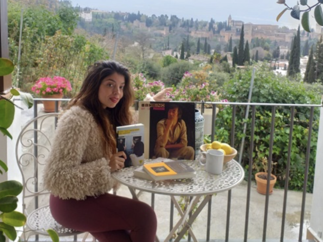 Soleá Morente en su casa