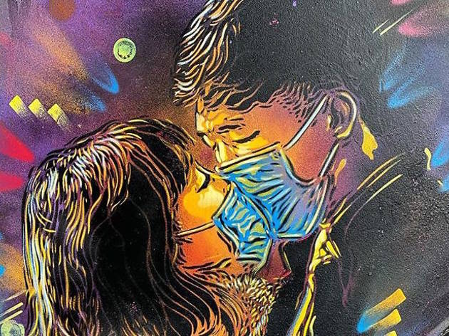 C215 vend des tirages de sa dernière œuvre au profit des hôpitaux C215 vend des tirages de sa dernière œuvre au profit des hôpitaux
