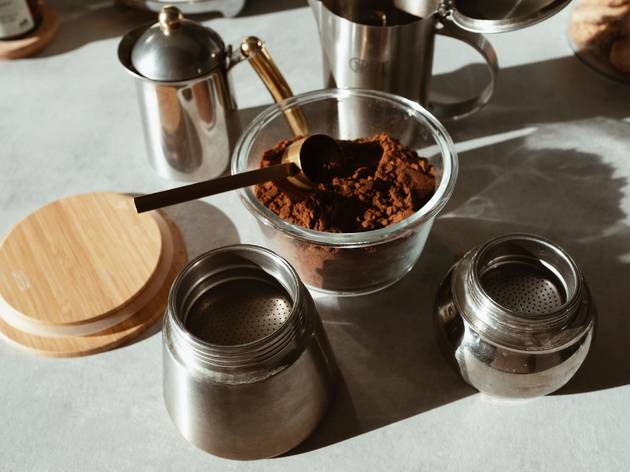 Esfoliante caseiro Só precisa de café e óleo de coco