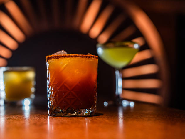 Tlecán: bar prehispánico con mezcal artesanal en la Roma Tlecán, cocteles de mezcal