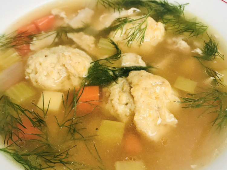 APL matzo ball soup