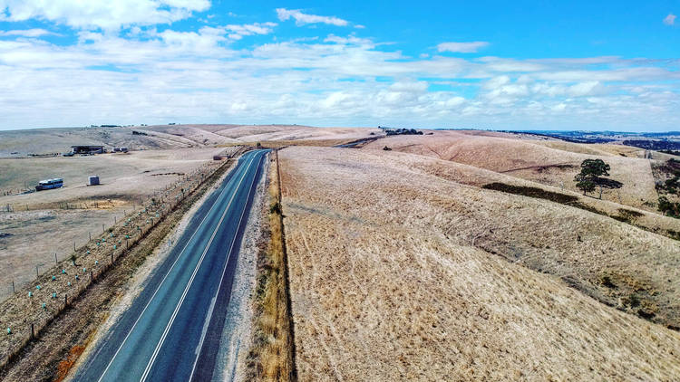 Rural Australian road