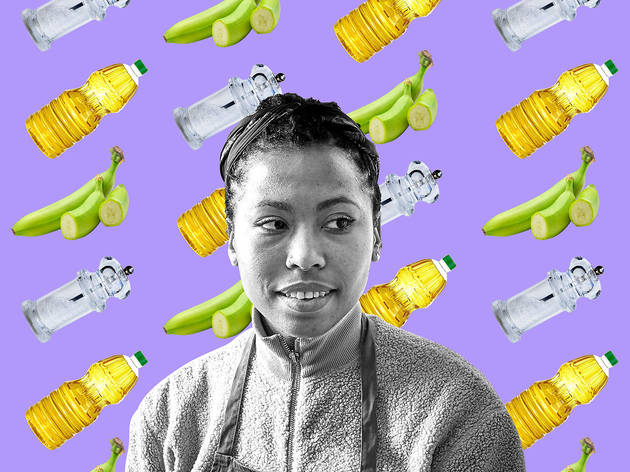 Three-Ingredient Recipe: Keshia Sakarah’s green plantain chips Photograph: Pop Brixton