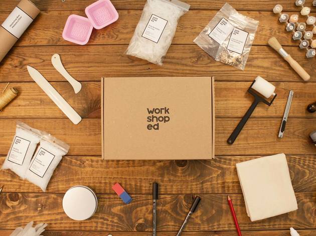 caixas de subscrição workshoped