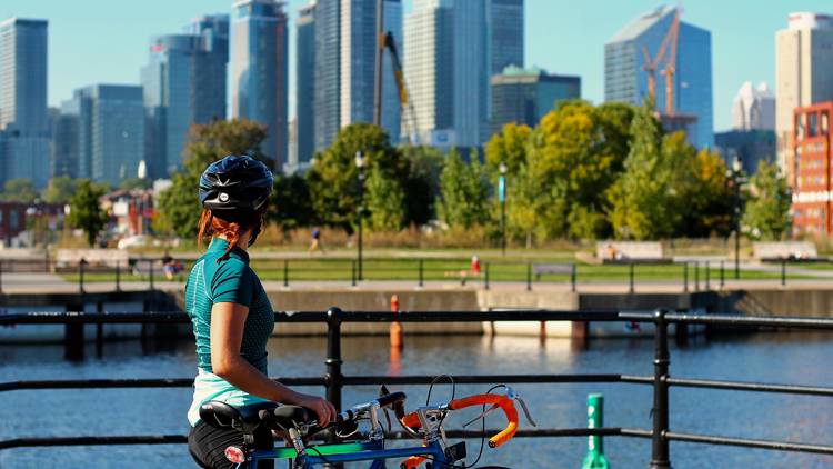 Biking Montreal