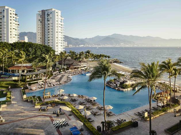Vista del mar desde el hotel Marriot Puerto Vallarta Resort & Spa