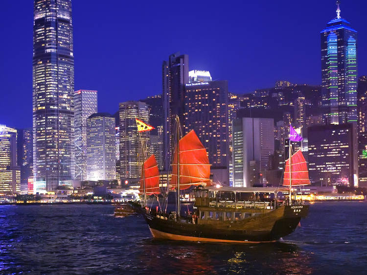 Cruise along the Victoria Harbour