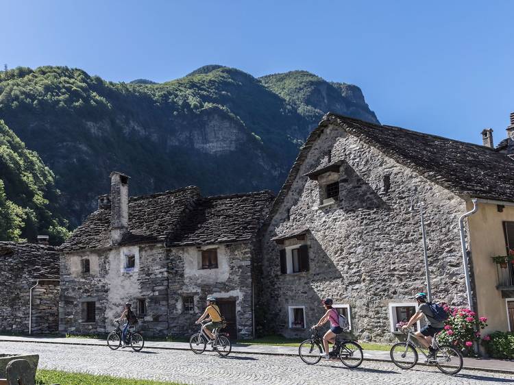 Vallemaggia cycle route