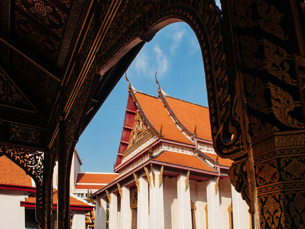 Bangkok National Museum Front palace Buddaisawan throne hall Front palace