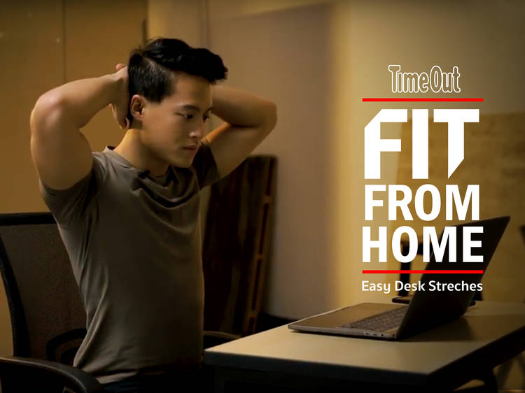 Fit From Home Desk Stretches