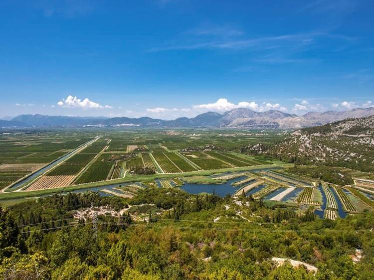 Be stunned by the topography of Neretva