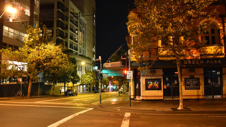 Darlinghurst under lockdown