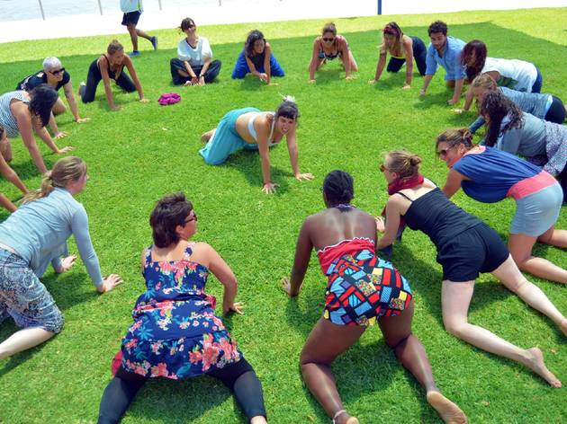 Raba Power Exercício, Aulas ao Ar Livre, Raba Power