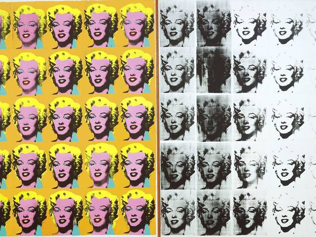Andy Warhol na Tate Modern, Londres Marilyn Diptych (1962), de Andy Warhol