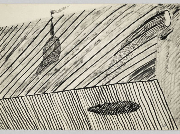 Louise Bourgeois. Drawings, 1947-2017 na Hauser & Wirth, Nova Iorque Untitled (1951), de Louise Bourgeois