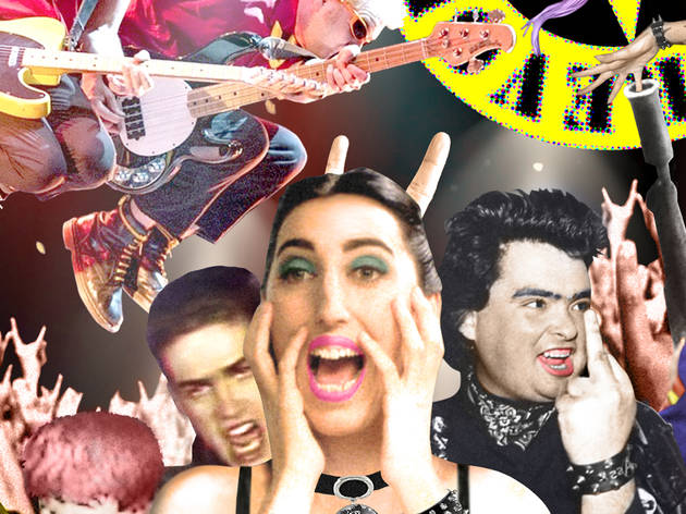 Madrid oculto: Antihimnos del punk ortodoxo Collage de Amaya Lalanda