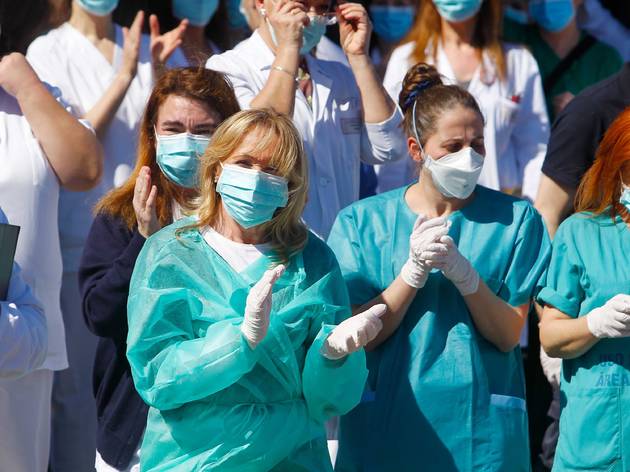 Nurses clapping Nurses clapping